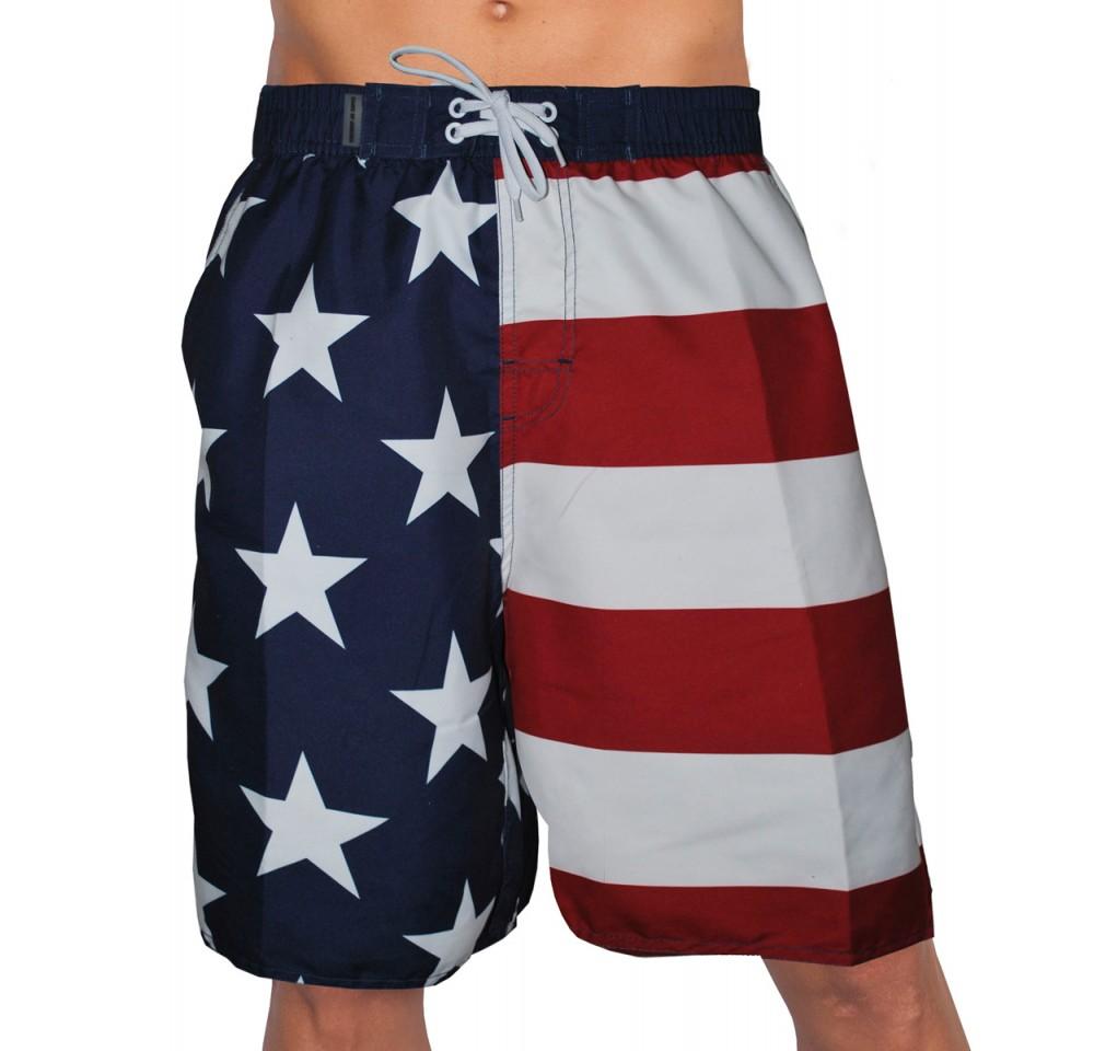 Stars & Stripes Swim Trunks