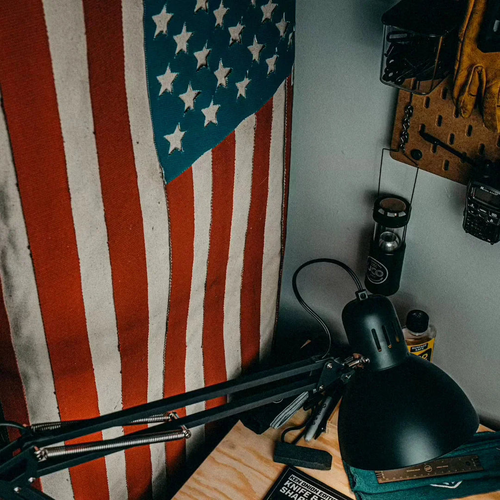 Fire Hose American Flag