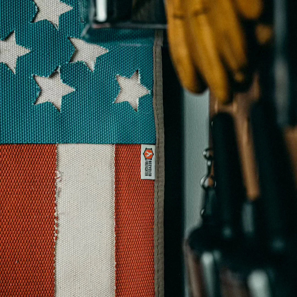Fire Hose American Flag