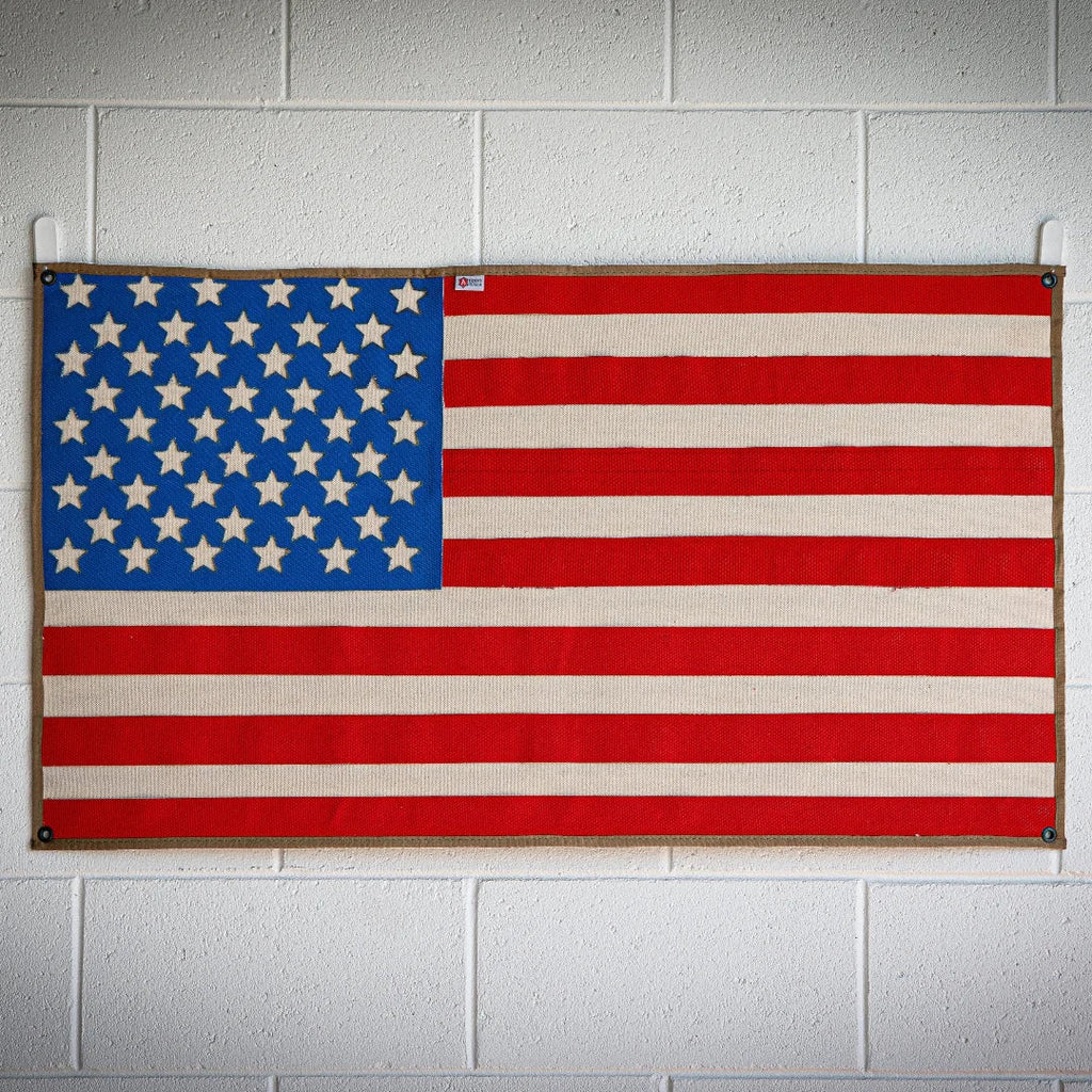Fire Hose American Flag